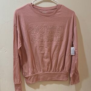 Old Navy Kids Long Sleeve Top in Pink